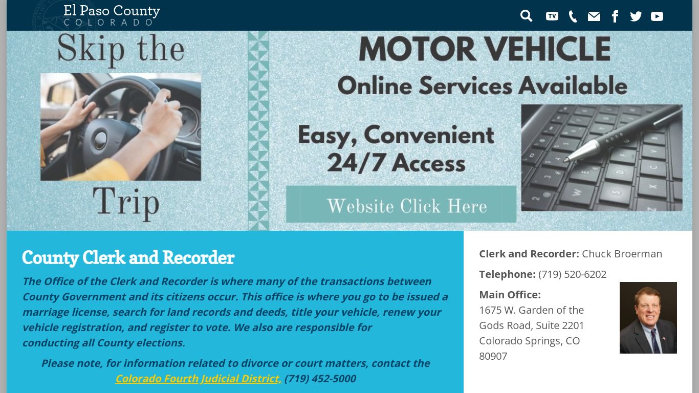 County Clerk and Recorder - El Paso County Clerk and Recorder